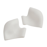 Avon FootWorks Silikonowe skarpetki na pięty białe