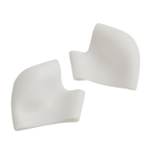 Avon FootWorks Silikonowe skarpetki na pięty białe