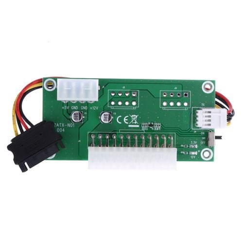 Adapter zasilacza atx bitcoin riser sata starter z na Arena.pl