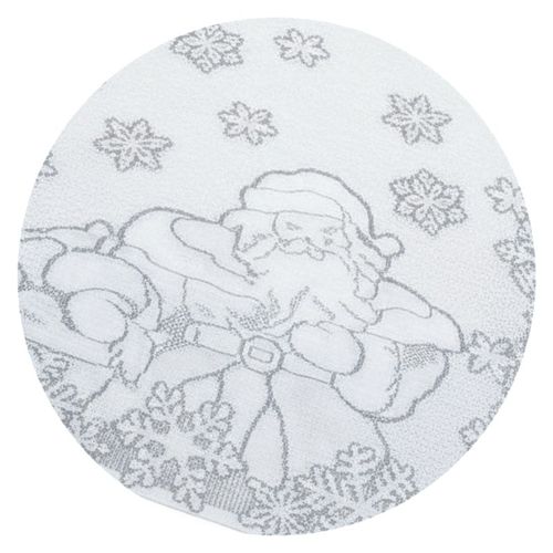 Bieżnik Biały Mikołaj 50x100 DomoweTekstylia | WN200M B10 | Boże Narodzenie na Arena.pl