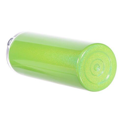 Kubek 600 ml ze słomką do sublimacji - zielony opalizujący na Arena.pl