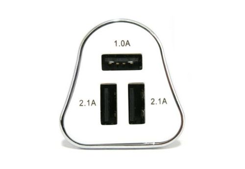 ŁADOWARKA SAMOCHODOWA WTYK 12/24V / 3xUSB / 5,2A na Arena.pl