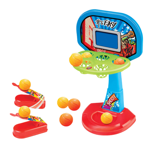 Zestaw Mini Koszykówka Wyrzutnia Piłek Kosz Tablica Gra Zręcznościowa na Arena.pl