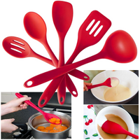 Akcesoria kuchenne komplet 5szt. Zestaw silikonowych przyborów