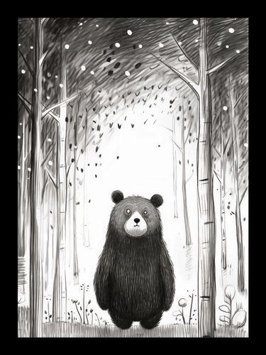 Plakat 13x18cm Ciekawski Miś na Arena.pl