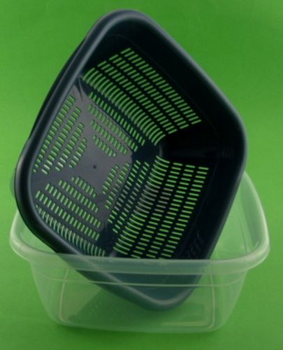 MISKA Z SITKIEM OCIEKACZEM 3,8 L KWADRATOWA na Arena.pl