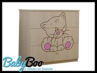 KOMODA DZIECIĘCA dla dzieci BABY BOO  grawerowane wzory!