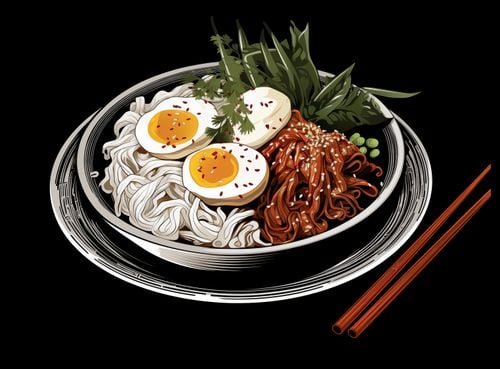 Plakat 55x40cm Ramen w Sztuce na Arena.pl