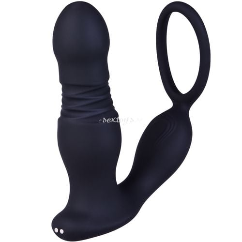 Wibrator Analny, Masażer Prostaty Posuwisty, Ruch Przód Tył, Pilot na Arena.pl