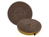 Uszczelka samoprzylepna wyciszająca uszczelnienie drzwi typ d 6m brązowy