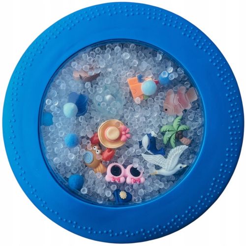 Jellystone Sensoryczny dysk z figurkami A-Ku-Ku! Peekaboo motyw Plaża Beach na Arena.pl