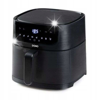 DOMO DO539FR Frytkownica beztłuszczowa, 6L, 1500W, 8 programów