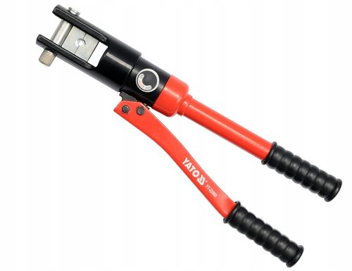 YATO PRASKA RĘCZNA HYDRAULICZNA ZACISKARKA KOŃCÓWEK KABLI LIN 10-120mm2 na Arena.pl