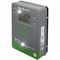 REGULATOR ŁADOWANIA SOLARNY MPPT 12V 24V 30A APKA BT AGM GEL LIFEPO4 QOLTEC