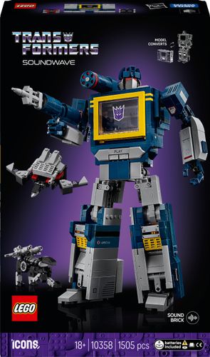 Klocki LEGO Icons 10358 Transformers: Soundwave na Arena.pl