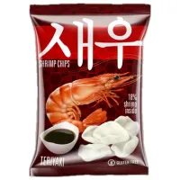 Krewetkowe Chipsy Teriyaki Shrips, 50g