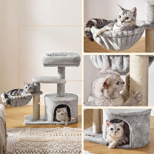 DRAPAK DLA KOTA DOMEK LEGOWISKO SŁUPEK DO DRAPANIA ZABAWKA MYSZKA WIEŻA na Arena.pl