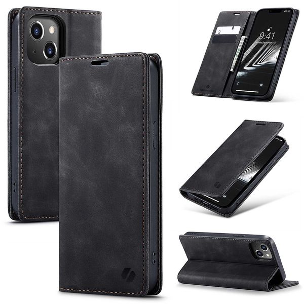 Spacecase Wallet Iphone 14 Plus Black zdjęcie 11