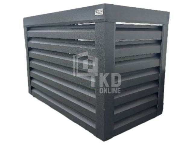 Osłona klimatyzatora - pompy ciepła 110x40x90 cm antracyt TKD175 zdjęcie 1