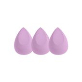 IBRA Blender-gąbka do makijażu fioletowa Trio 1 op. - 3 szt.