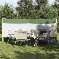 Camping Wiatrochron Zielony 340x130 cm Wodoodporny