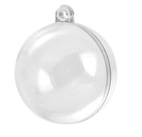 BOMBKA AKRYLOWA 15,6CM - KULA PLASTIKOWA DECOUPAG