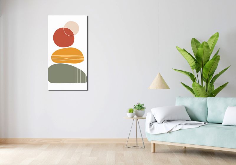 Obraz 50x100cm Formy w Równowadze zdjęcie 2