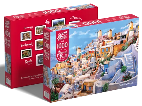 Puzzle 1000 elementów. Kolory Santorini 30035 na Arena.pl