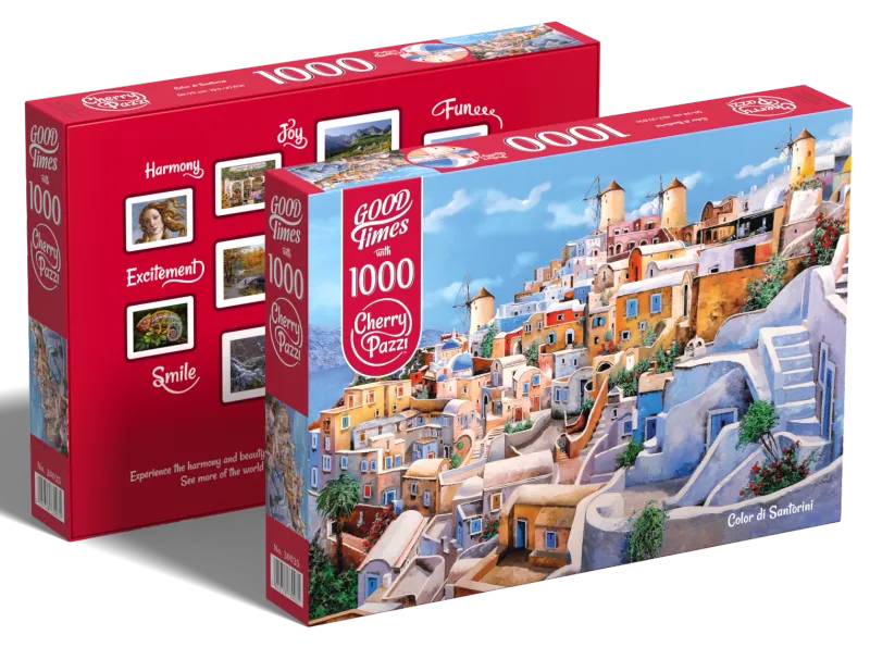 Puzzle 1000 elementów. Kolory Santorini 30035 zdjęcie 3
