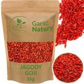 SUSZONE JAGODY GOJI 1kg naturalne owoce goja 1 kg wysoka jakość 1000g