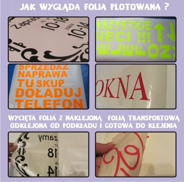 GODZINY OTWARCIA naklejka na okno szybę sklep czyn zdjęcie 9