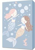 Obraz 40x60cm Wzory dla Dzieci, Dziewczynki i Chłopca - Syrenki