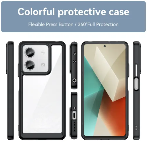 etui outer space case z żelową ramką do xiaomi redmi note 13 pro+ na Arena.pl