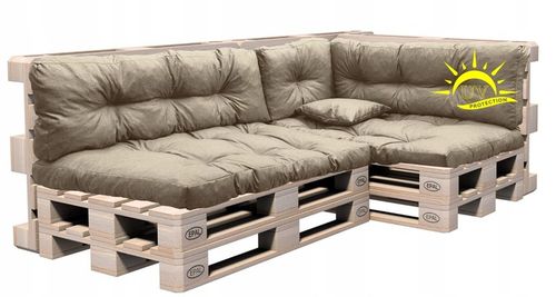 PODUSZKI NA PALETY MATERAC 120X80X40 KOMPLET 5 cz na Arena.pl