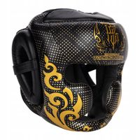 Kask bokserski Top King Kanok black L