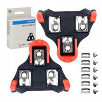 Bloki SH10 do pedałów Shimano SPD SL SM-SH10 czerwone bez luzu 0 stopni