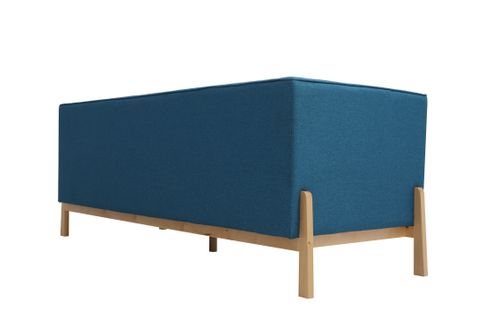 Sofa trzysobowa Palla niebieska na Arena.pl
