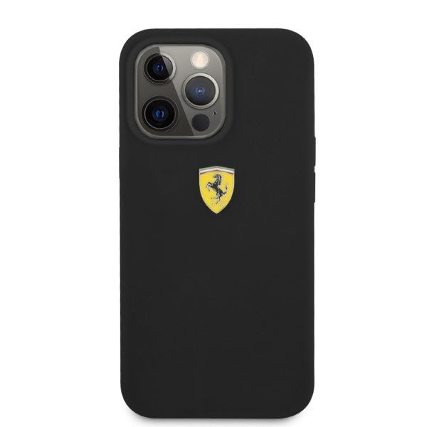 Etui Ferrari do iPhone 13 Pro Max, Czarny MagSafe zdjęcie 3