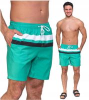 SPODENKI KĄPIELOWE SZORTY Kąpielówki na Plażę Basen Szybkoschnące MORAJ 3XL