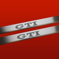 Listwa progowa VOLKSWAGEN GOLF MK2 GTI Stal nierdzewna 304 mat 2szt