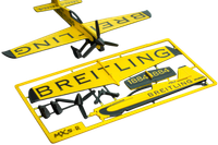 Model Samolotu MXS-R Breitling Kit Card 15cm