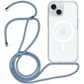 Bezbarwne etui ze smyczą MagSafe do iPhone 15 Plus i 16 Plus