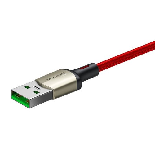 Kabel USB-C Baseus Cafule, VOOC, QC, 5A, 2m (czerwony) na Arena.pl