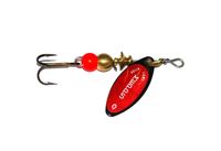 Mepps AGLIA LONG REDBO czarna 0 / 2.5 g