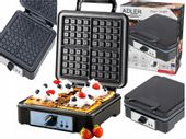 Gofrownica Duża Moc 1800W 4 Chrupiące Gofry Ad3049