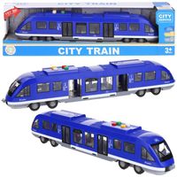 Interaktywny Tramwaj Pociąg z Napędem Zabawka Dla Dzieci Otwierane Drzwi