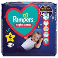 Pampers Night Pants Pieluchomajtki rozmiar 4, 25 szt, 9kg-15kg