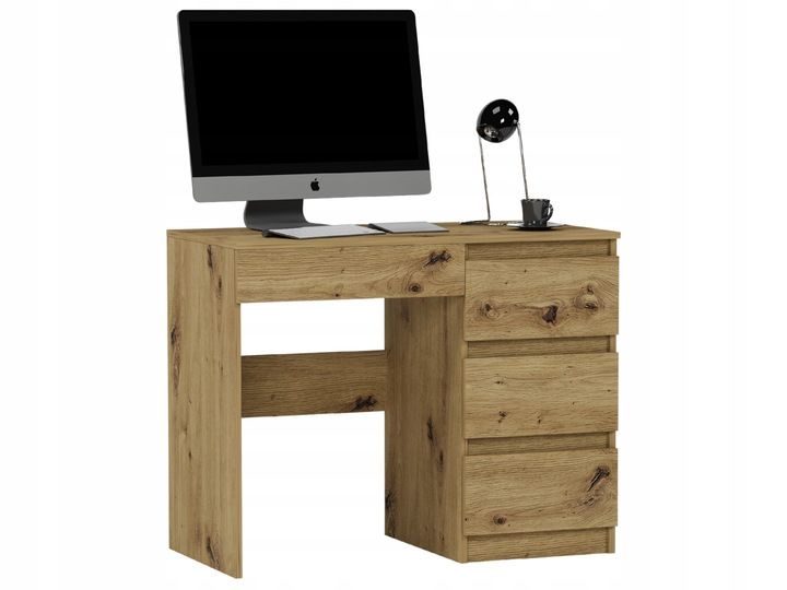 Meble Biurko komputerowe stolik 90cm artisan N34 zdjęcie 3