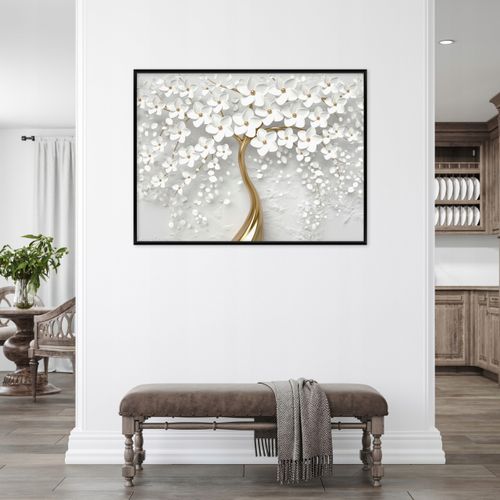 Obraz W Ramie Na Płótnie Do Sypialni Salonu Drzewo 120x80 na Arena.pl