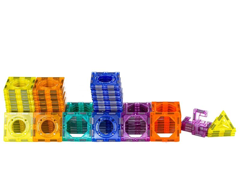 Klocki Magnetyczne, Tor Kulkowy Dla Kulek 268 Elementy Kulodrom zdjęcie 5